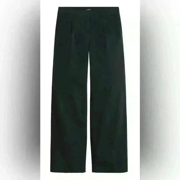 EUC J. Crew Capeside Pleated Chino Wide Leg High Rise Pant Women’s Sz 2 Petite - Picture 1 of 12